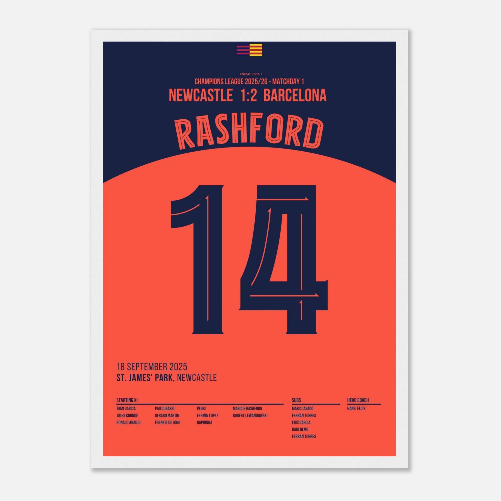 Rashford führt Barca mit Traumtor zum Sieg in Newcastle