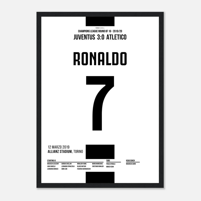 Ronaldo delivers hat-trick against Atletico as promised