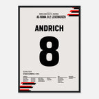 Andrich mit Traumtor gegen Rom in der Euro League