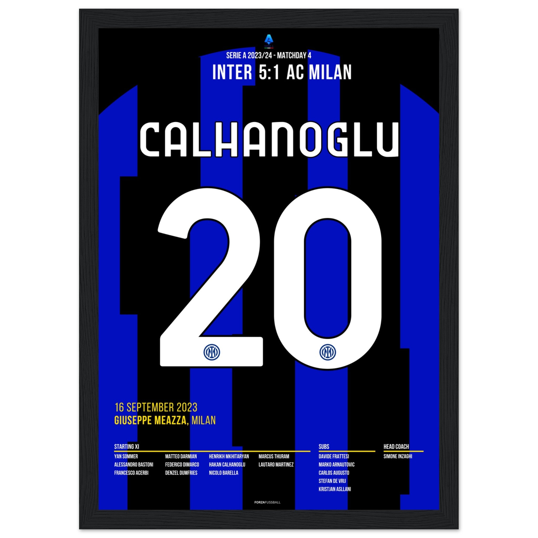 Hakan Calhanoglu trifft gegen seinen Ex Club im Derby