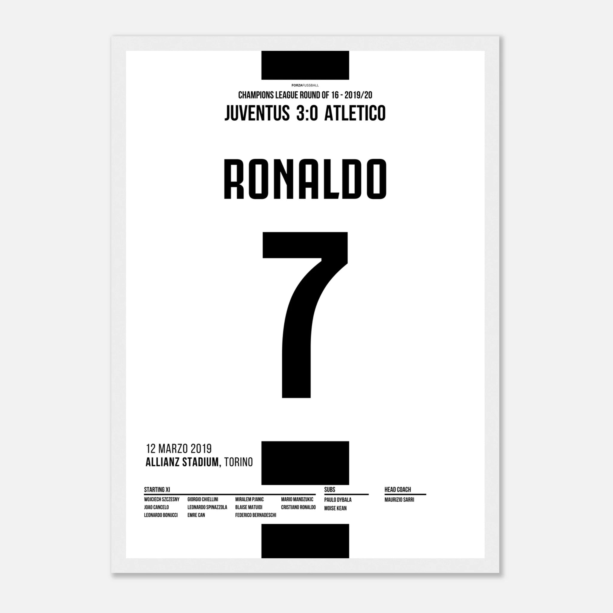 Ronaldo mit Hattrick auf Ansage gegen Atletico