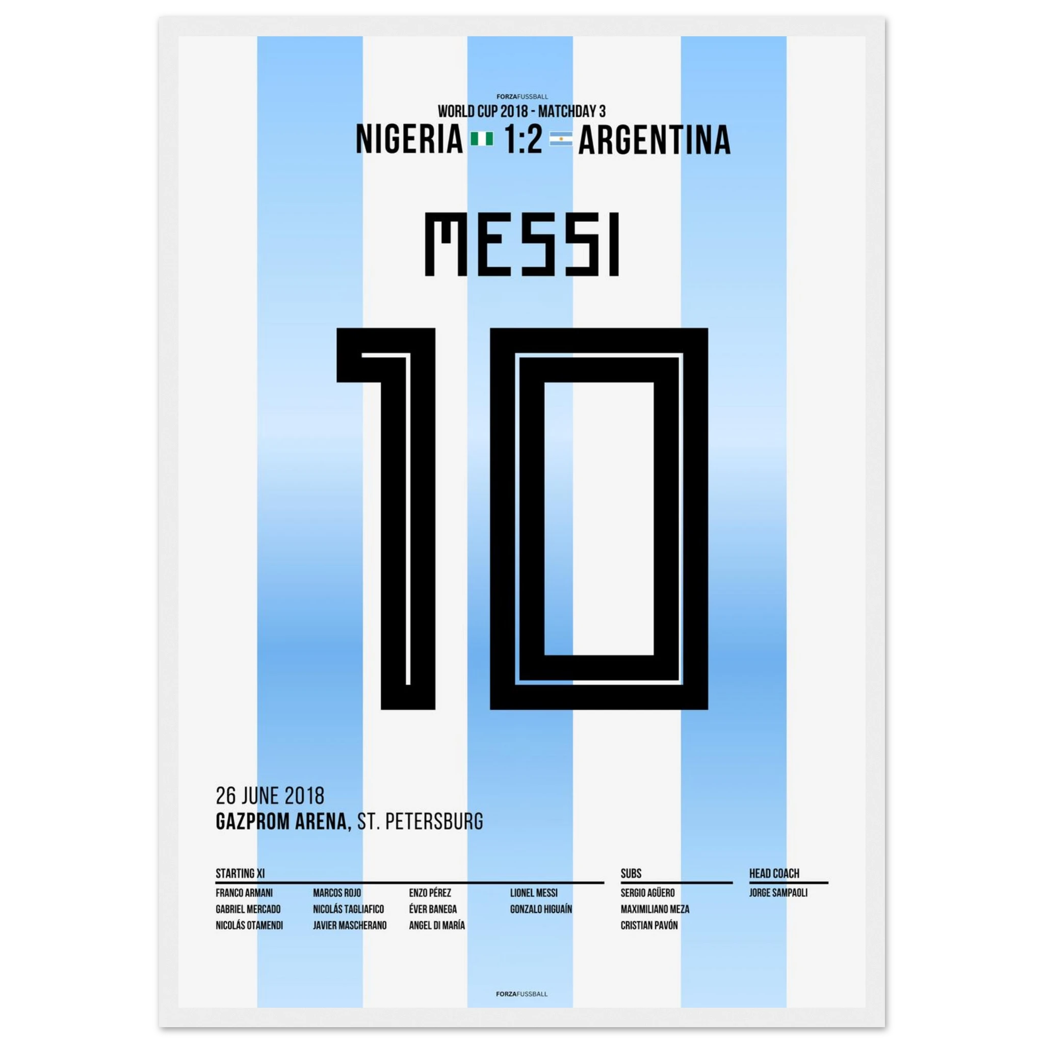 Messi'Traumtor zum Sieg gegen Nigeria bei der WM 2018