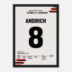 Andrich mit Traumtor gegen Rom in der Euro League