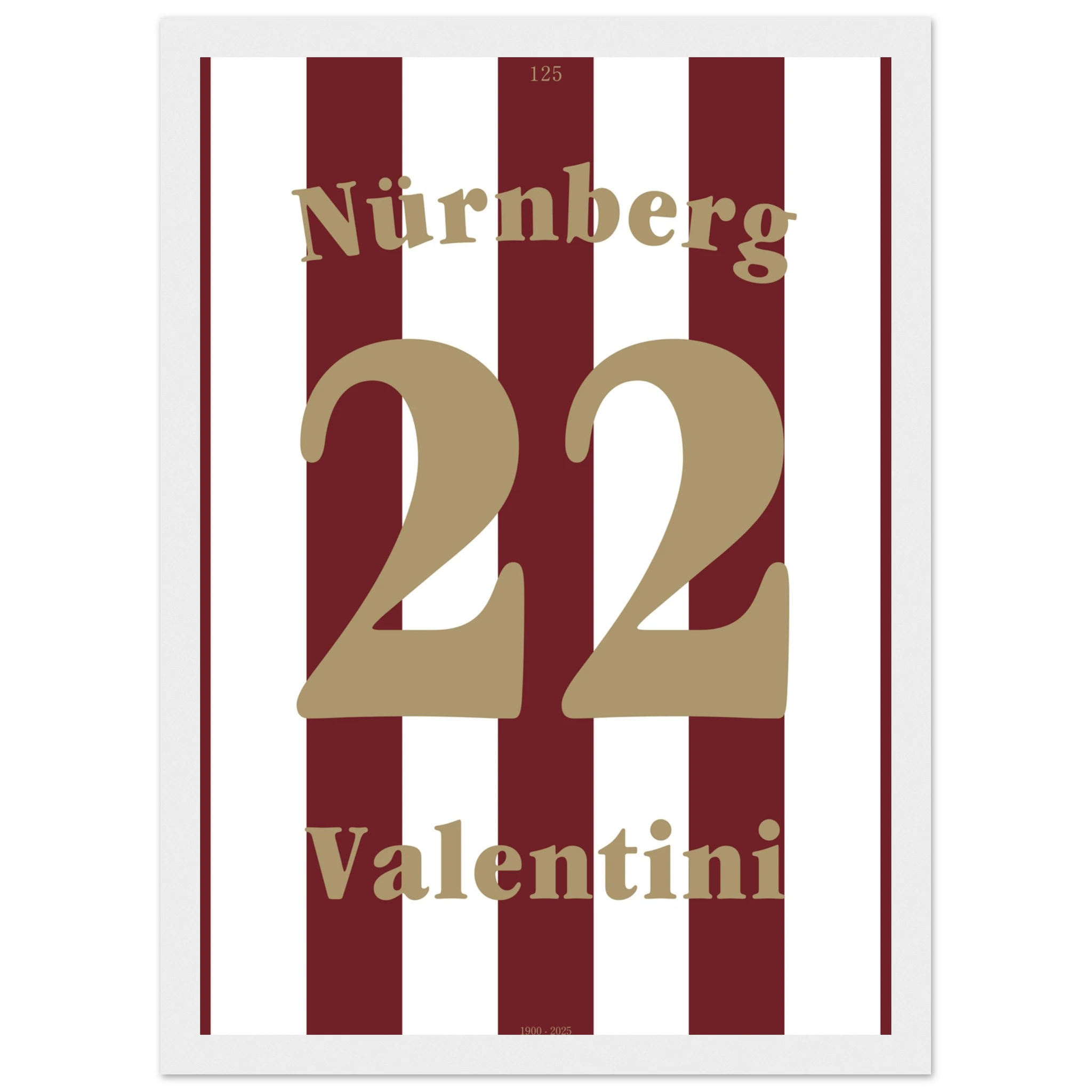 Enrico Valentini - 125 Jahre FCN
