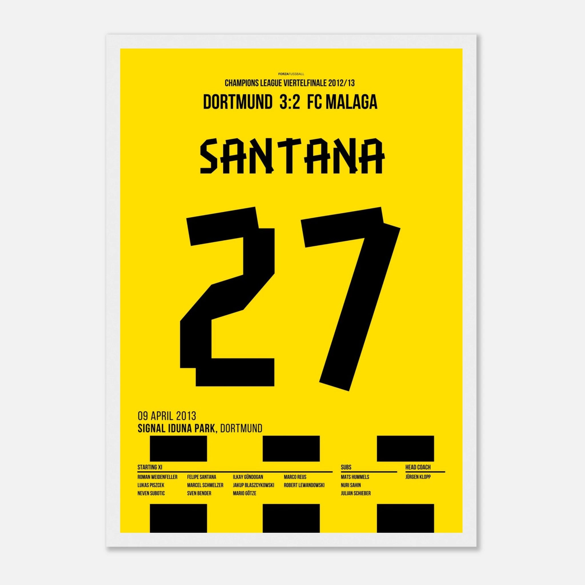 Felipe Santana last Minute Siegteffer gegen Malaga