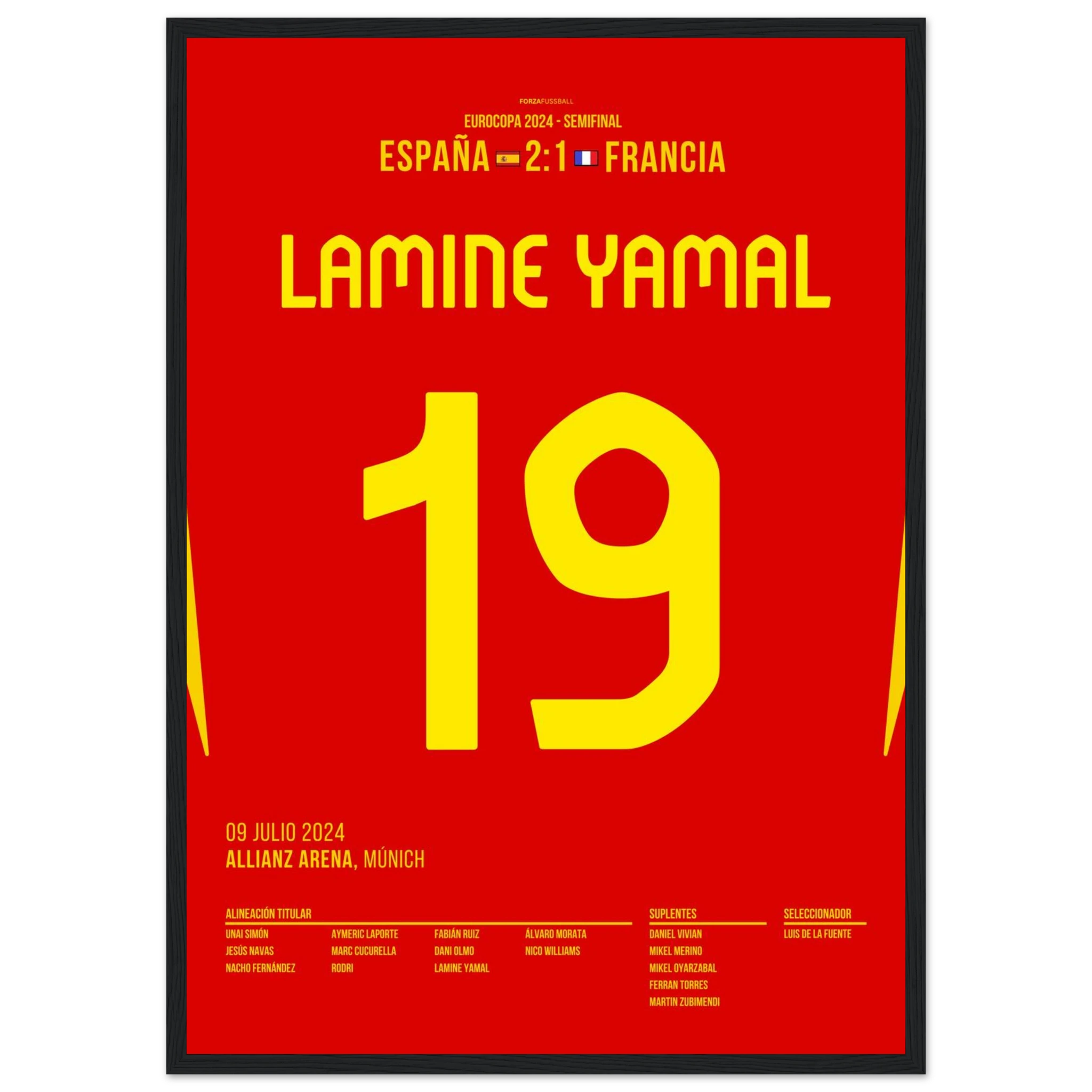 Yamal mit Traumtor gegen Frankreich im EM Halbfinale 2024