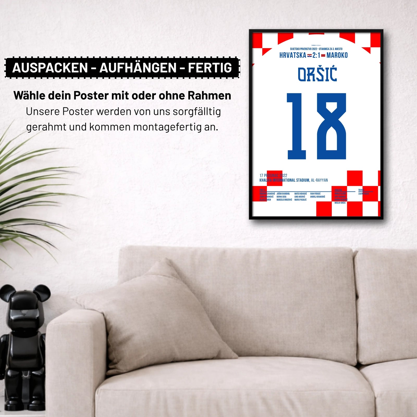 Oršić-Traumtor sichert Kroatien WM Platz Drei