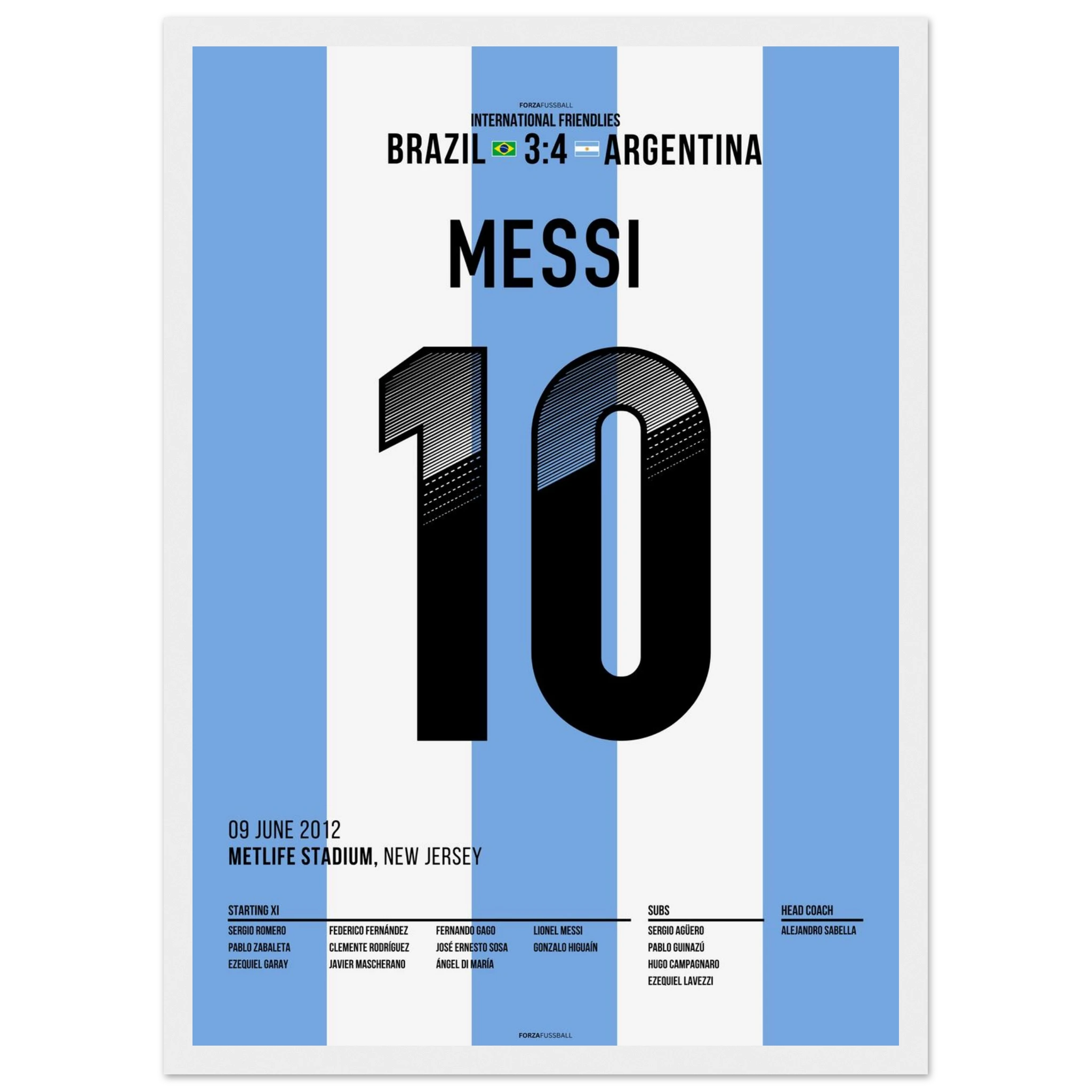 Messi schraubt Brasilien per Hattrick komplett auseinander