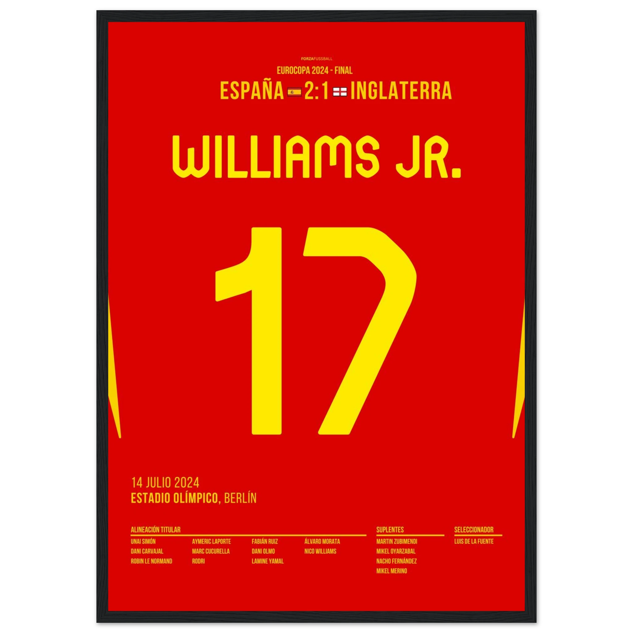 Nico Williams schießt Spanien Richtung EM Titel