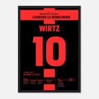 Wirtz macht mit 3 Toren die erste Meisterschaft für Leverkusen klar