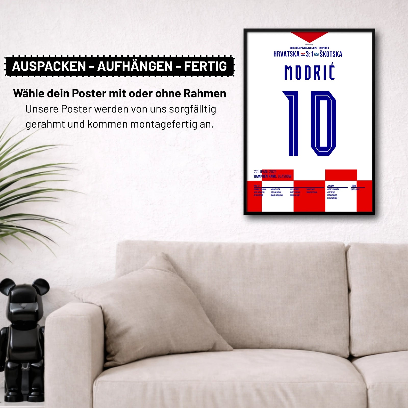 Modric mit Traumtor gegen Schottland bei der EM 2021