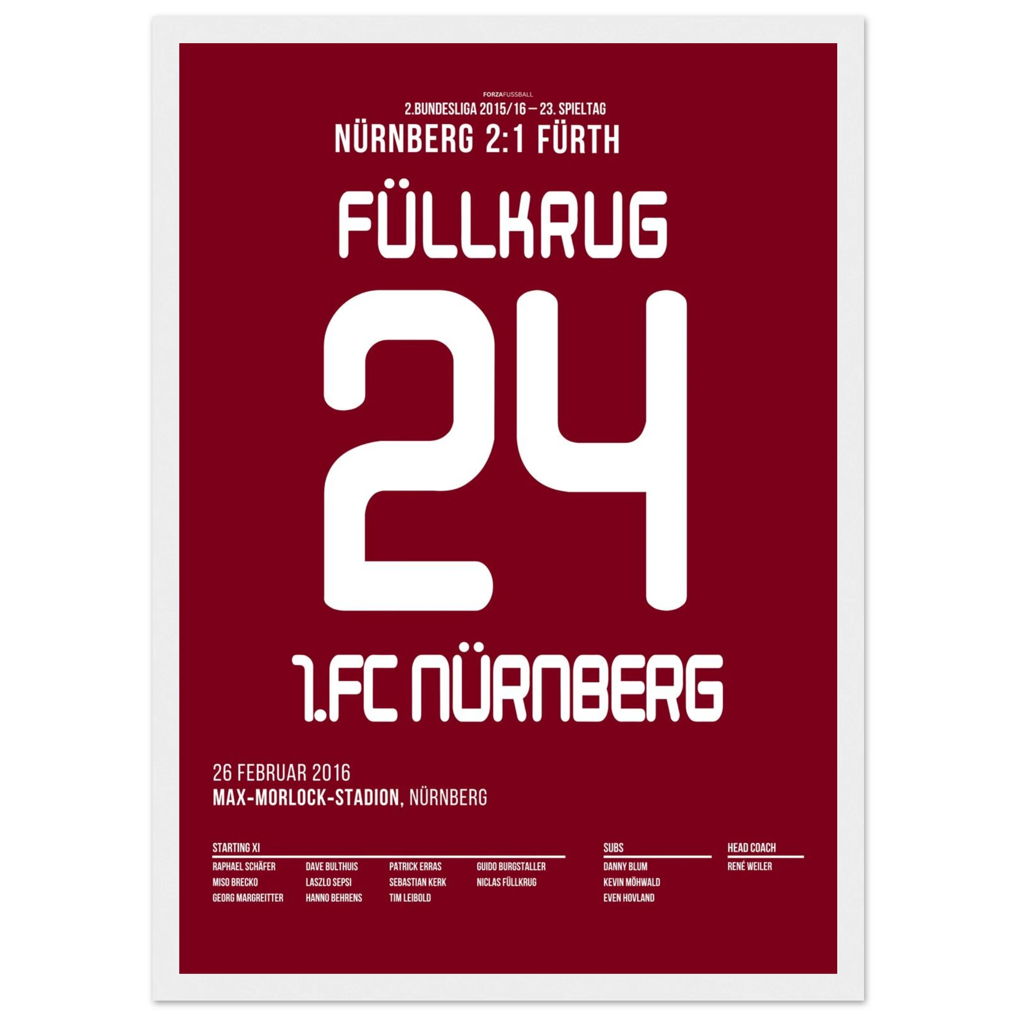 Niclas Füllkrug bricht den Derby-Fluch