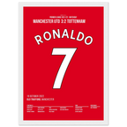 Ronaldo rettet ManU per Hattrick gegen Tottenham