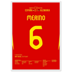 Merino köpft Spanien in letzter Minute zum Sieg gegen Deutschland