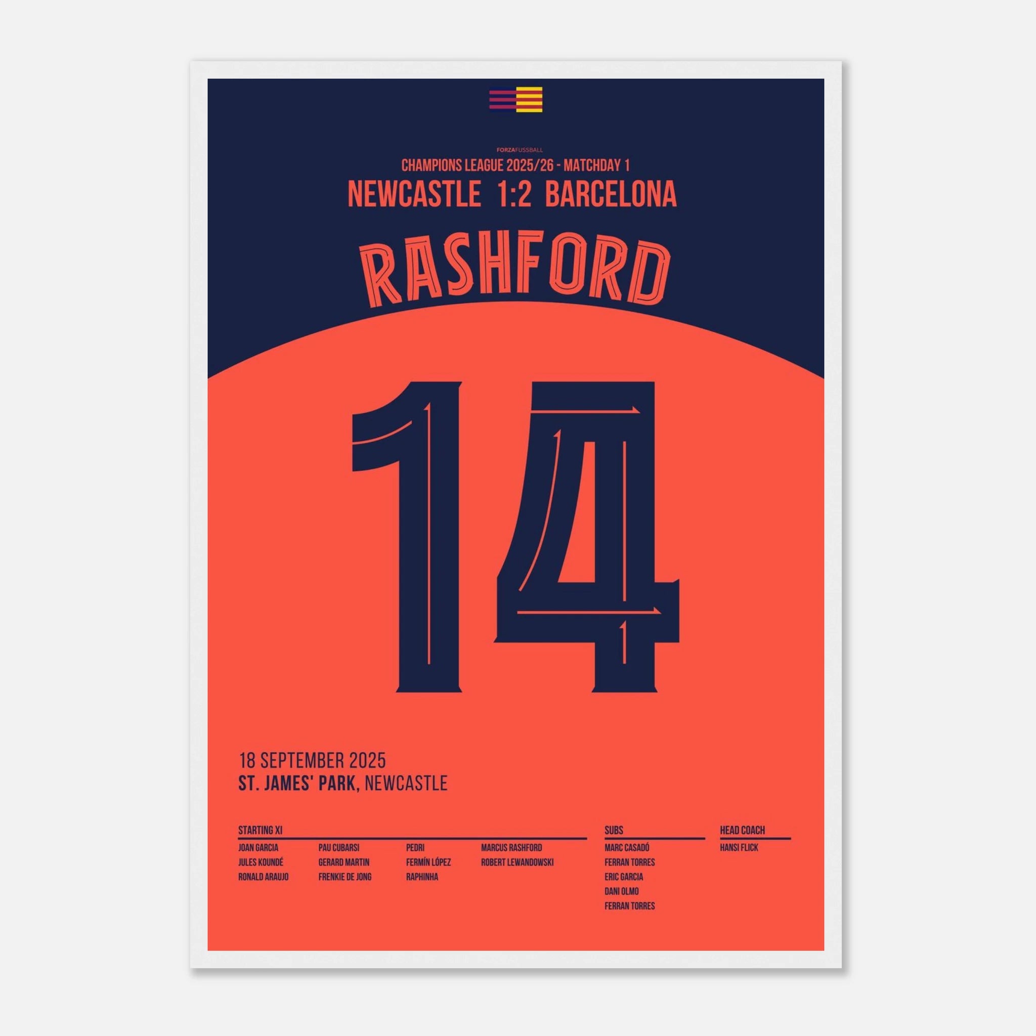 Rashford führt Barca mit Traumtor zum Sieg in Newcastle