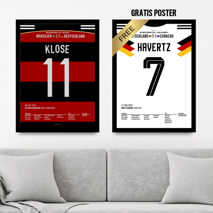Klose becomes the World Cup record goalscorer in the 7-1 win against Brazil