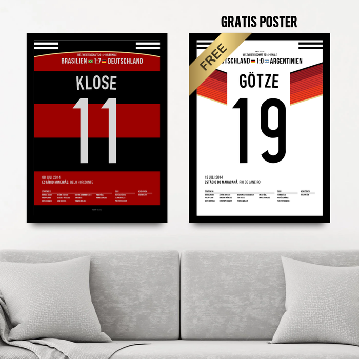 Klose becomes the World Cup record goalscorer in the 7-1 win against Brazil