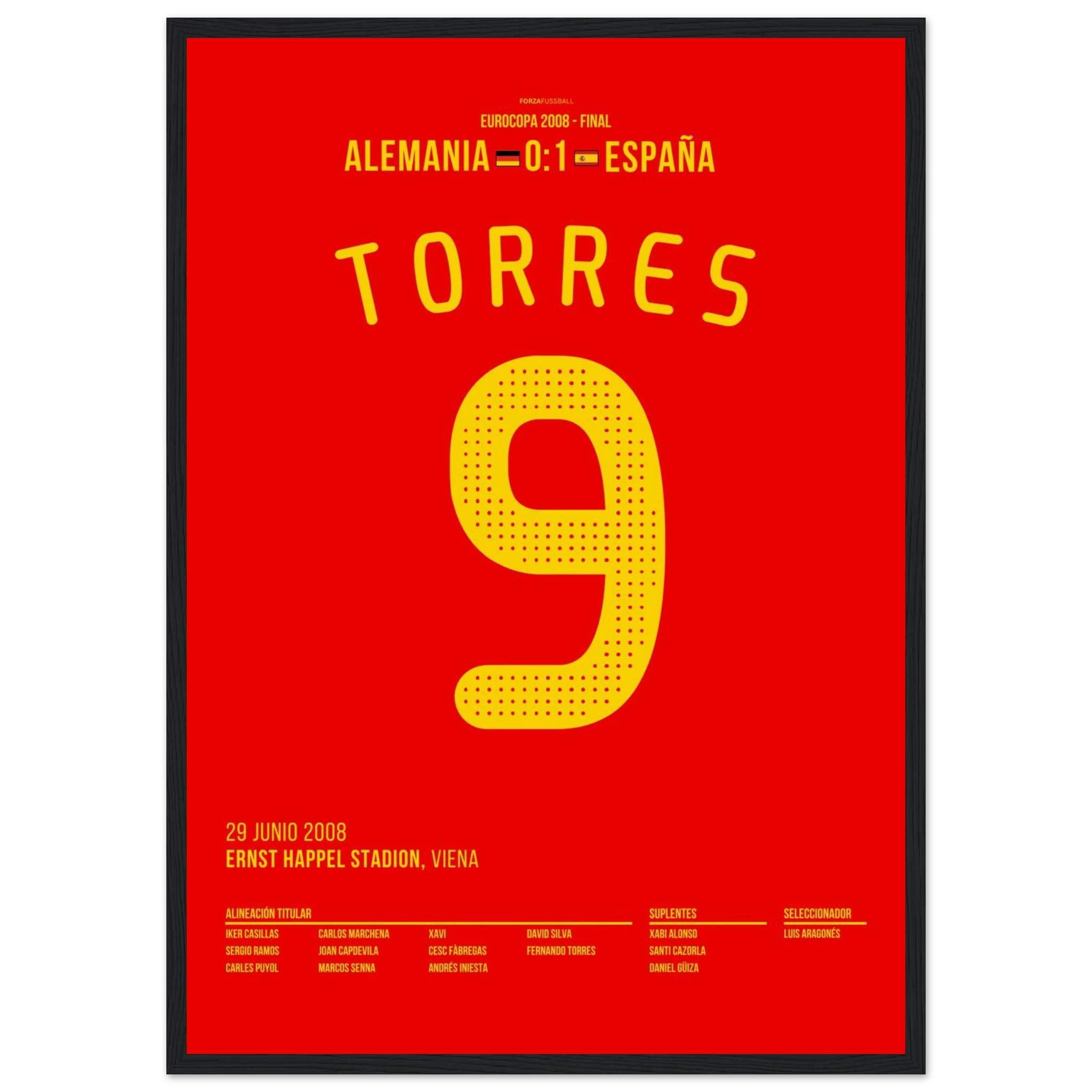 Fernando Torres schießt Spanien zum EM Sieg 2008