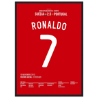 CR7 trifft dreifach gegen Ibra und fährt zur WM 2014
