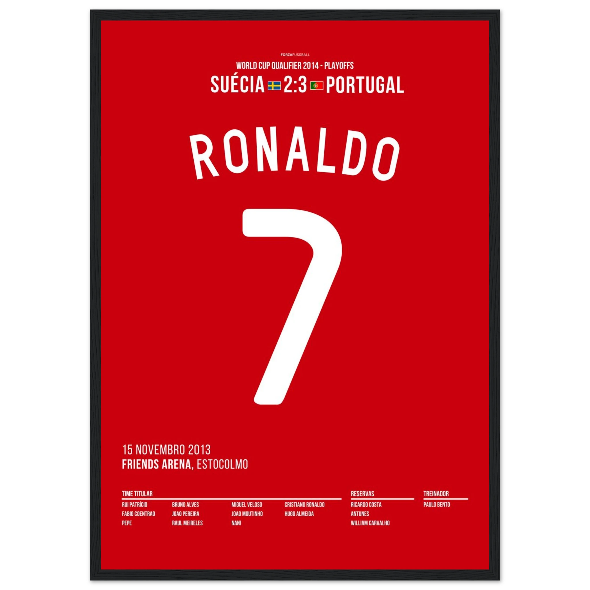 CR7 trifft dreifach gegen Ibra und fährt zur WM 2014