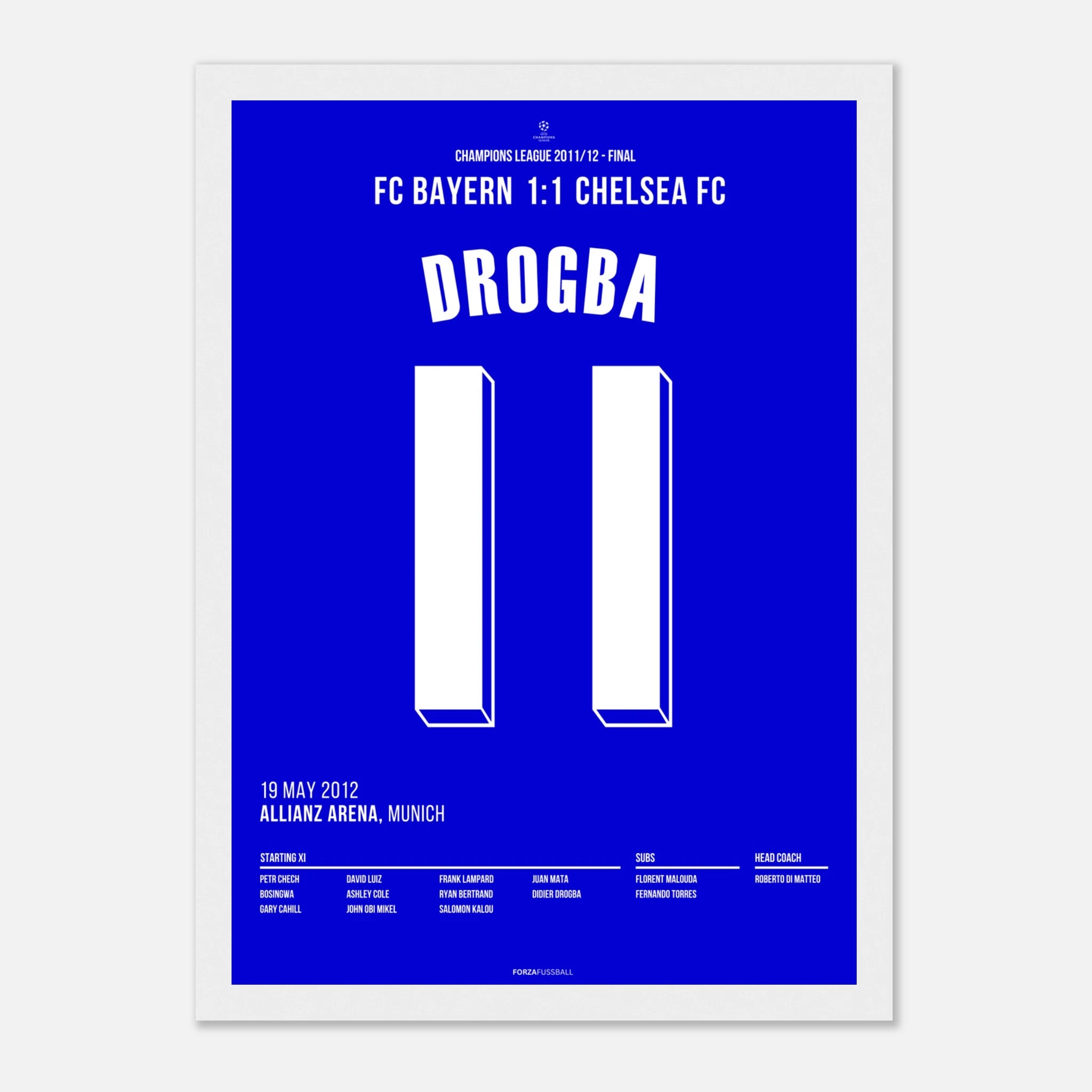 Drogba führt Chelsea zum Champions League Sieg