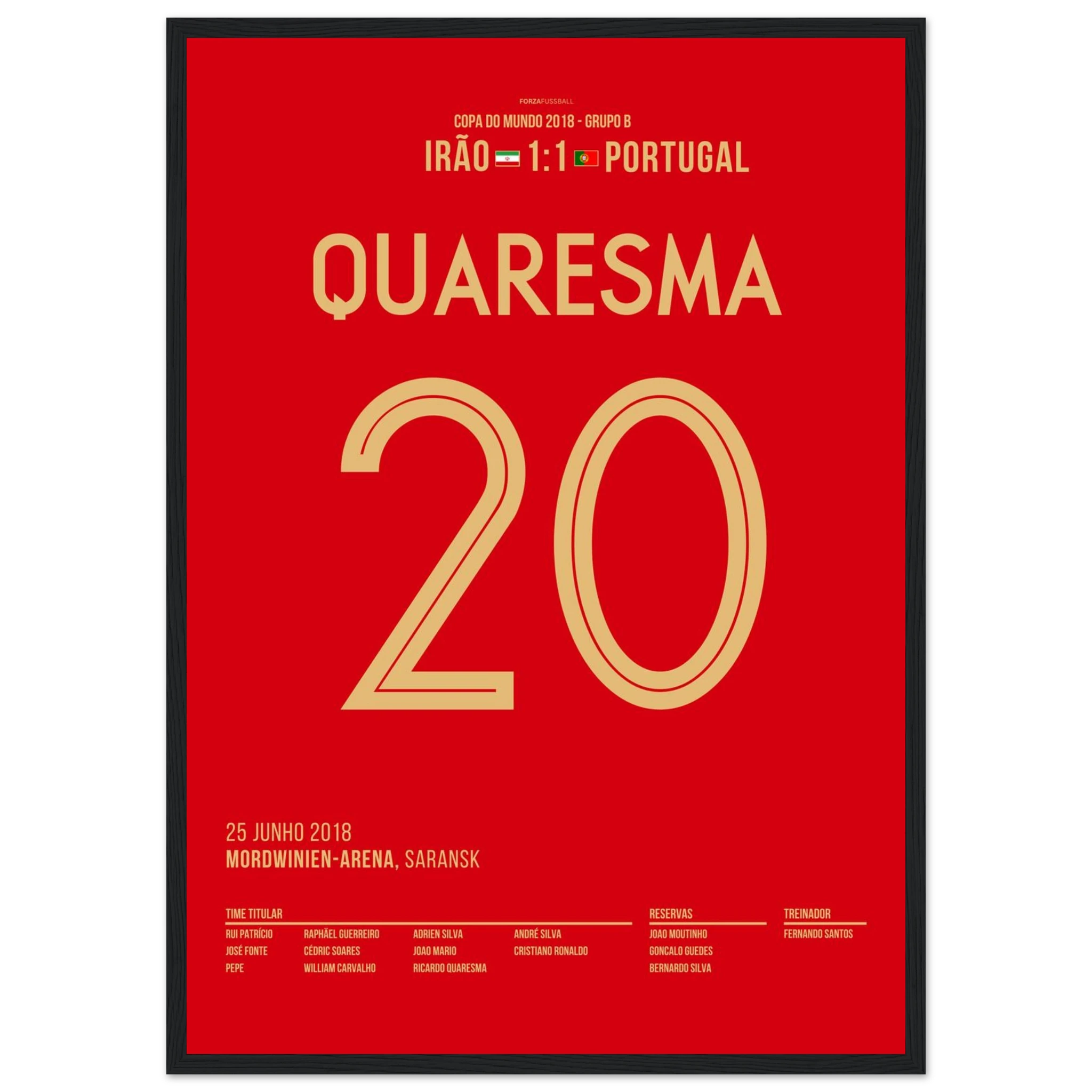 Quaresma mit Trivela bei der WM 2018 gegen den Iran