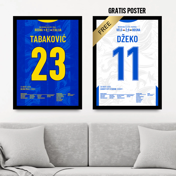 Dzeko X Tabakovic World Cup 2026 Qualifiers - 1+1 Set