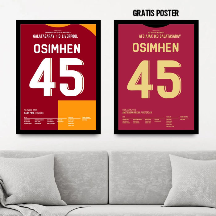 Victor Osimhen UCL 2025 - 1+1 Set