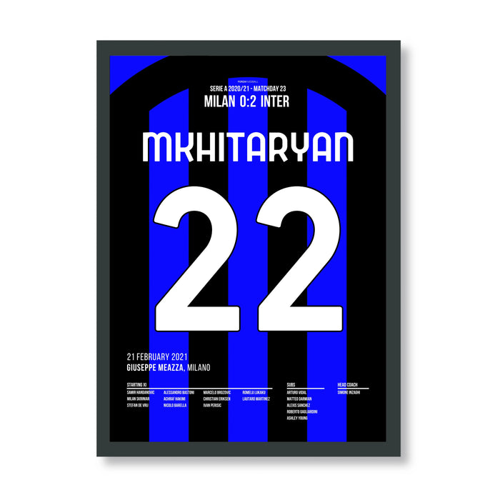 Mkhitaryan and Inter roll over Milan in Euroderby 2023