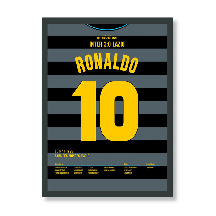 Fenomeno! Ronaldo mit legendären Übersteigertor im Uefa Cup Finale 1998