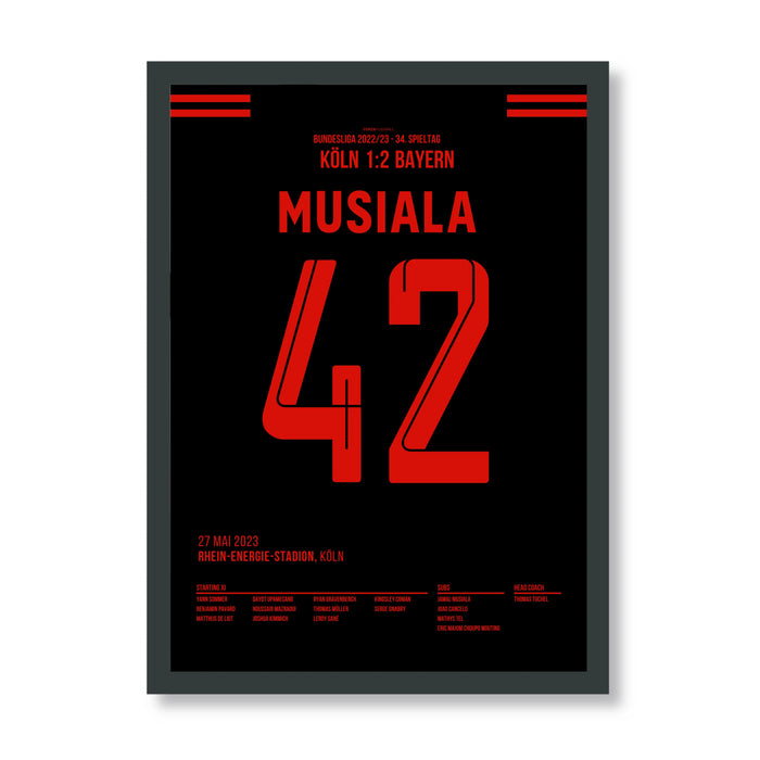 Musiala robs Dortmund of championship in the last minute