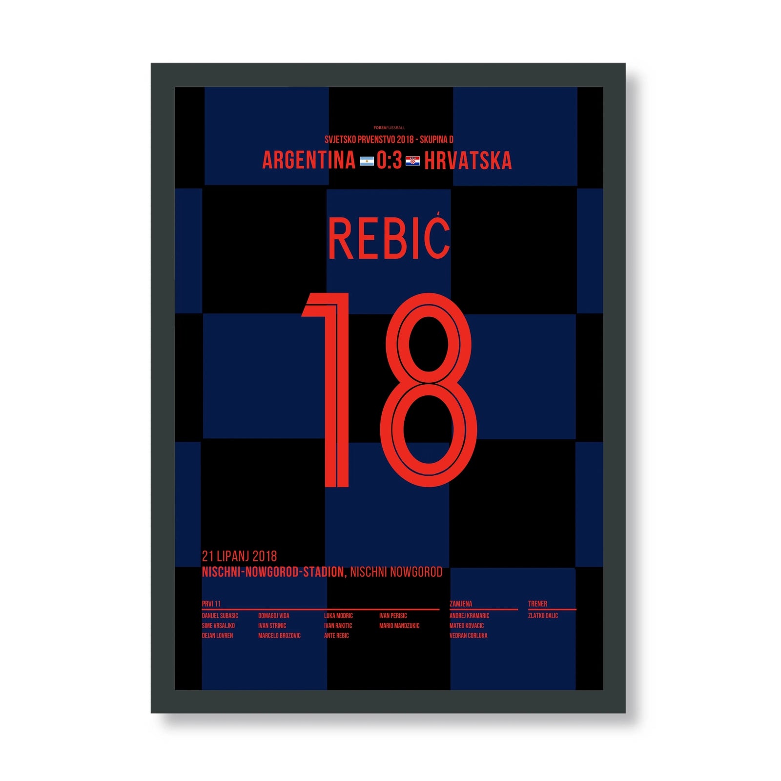 Rebic und Kroatien zerstören Argentinien bei der WM 2018