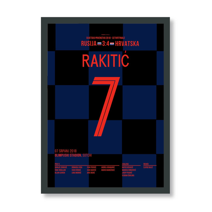 Rakitic converts the decisive penalty against Russia in 2018