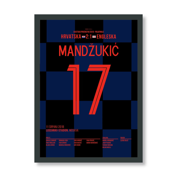 Mandzukic sends Croatia to the 2018 World Cup final