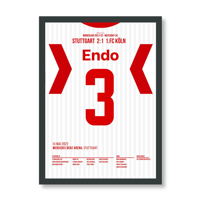 Endo in stoppage time: Stuttgart secures survival