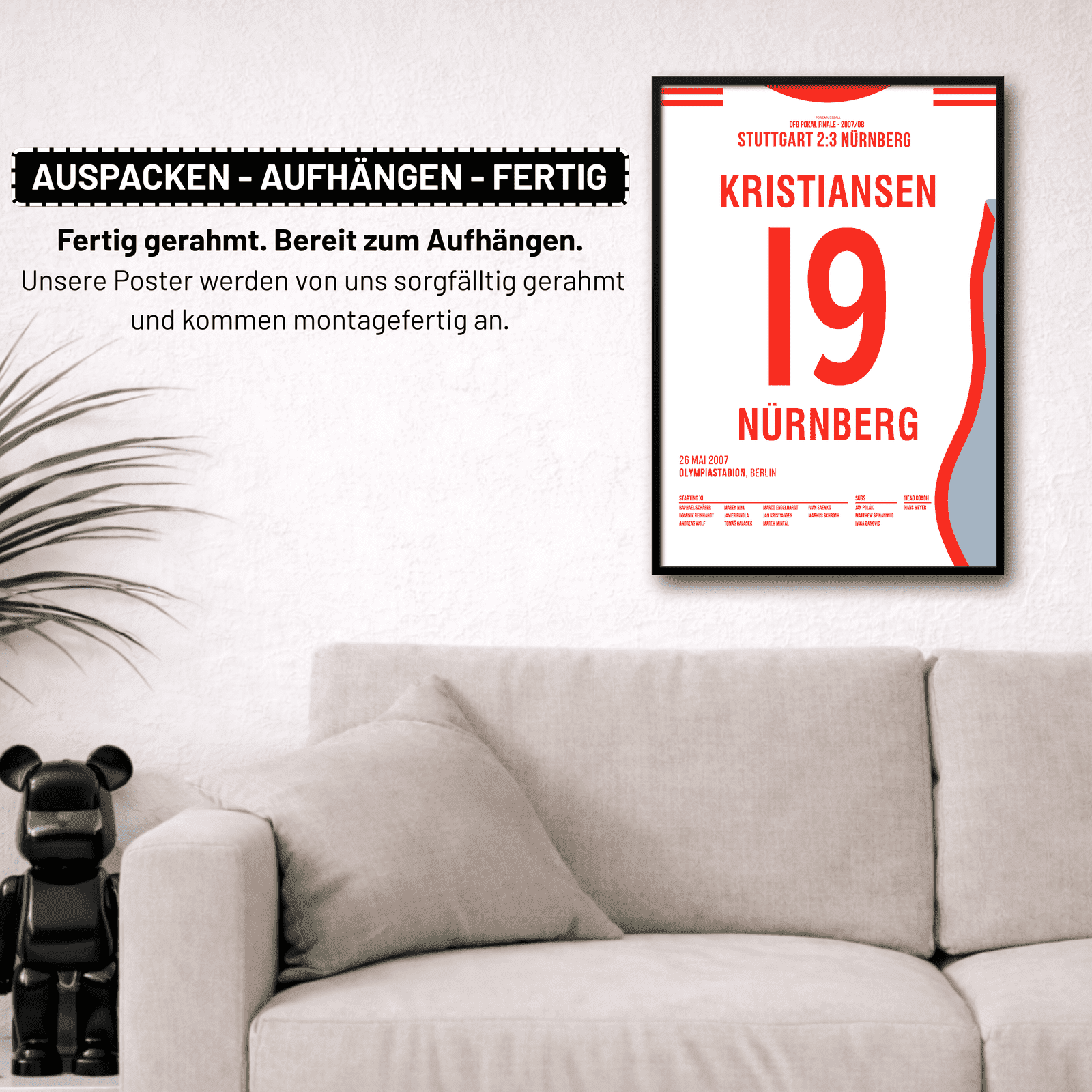 Jan Kristiansen mit dem Traumtor zum DFB Pokalsieg 2007