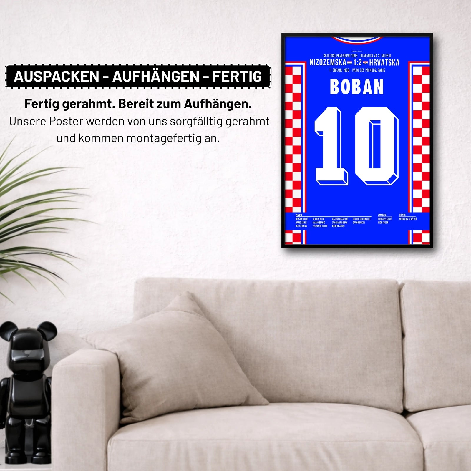 Boban führt Kroatien zu Platz 3 bei der WM 1998