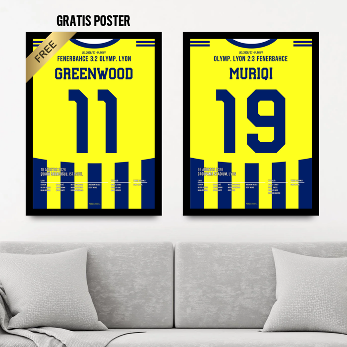 Greenwood X Muriqi Fener UCL - 1+1 Set