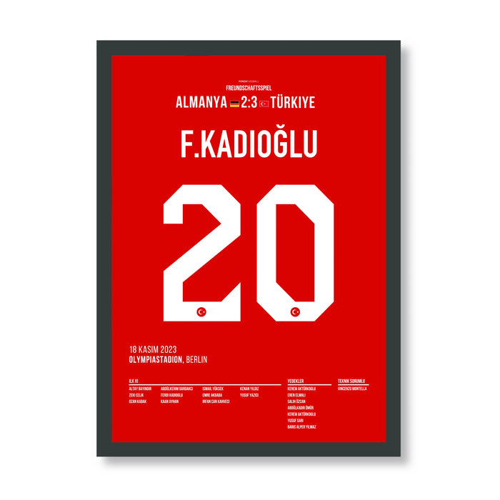 Ferdi's equalizer against Germany in the Olympic Stadium Berlin