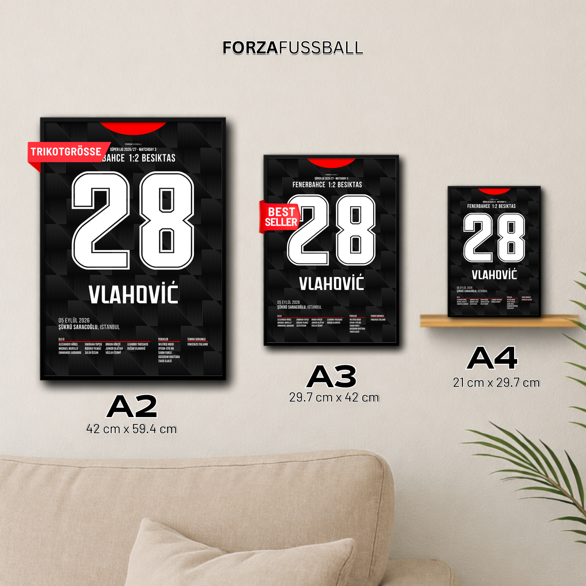 Vlahović wins the Kadiköy derby for Besiktas