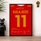 Kalajdzic LASK Poster – historischer erster CL-Sieg, im Wohnzimmer