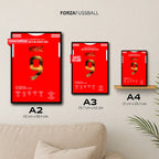 Harry Kane Bayern Poster – Ballon d'Or 2026, in A2, A3 und A4