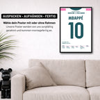 Poster kommt fertig gerahmt und montagefertig an