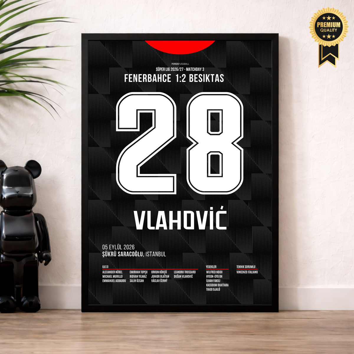 Vlahović wins the Kadiköy derby for Besiktas