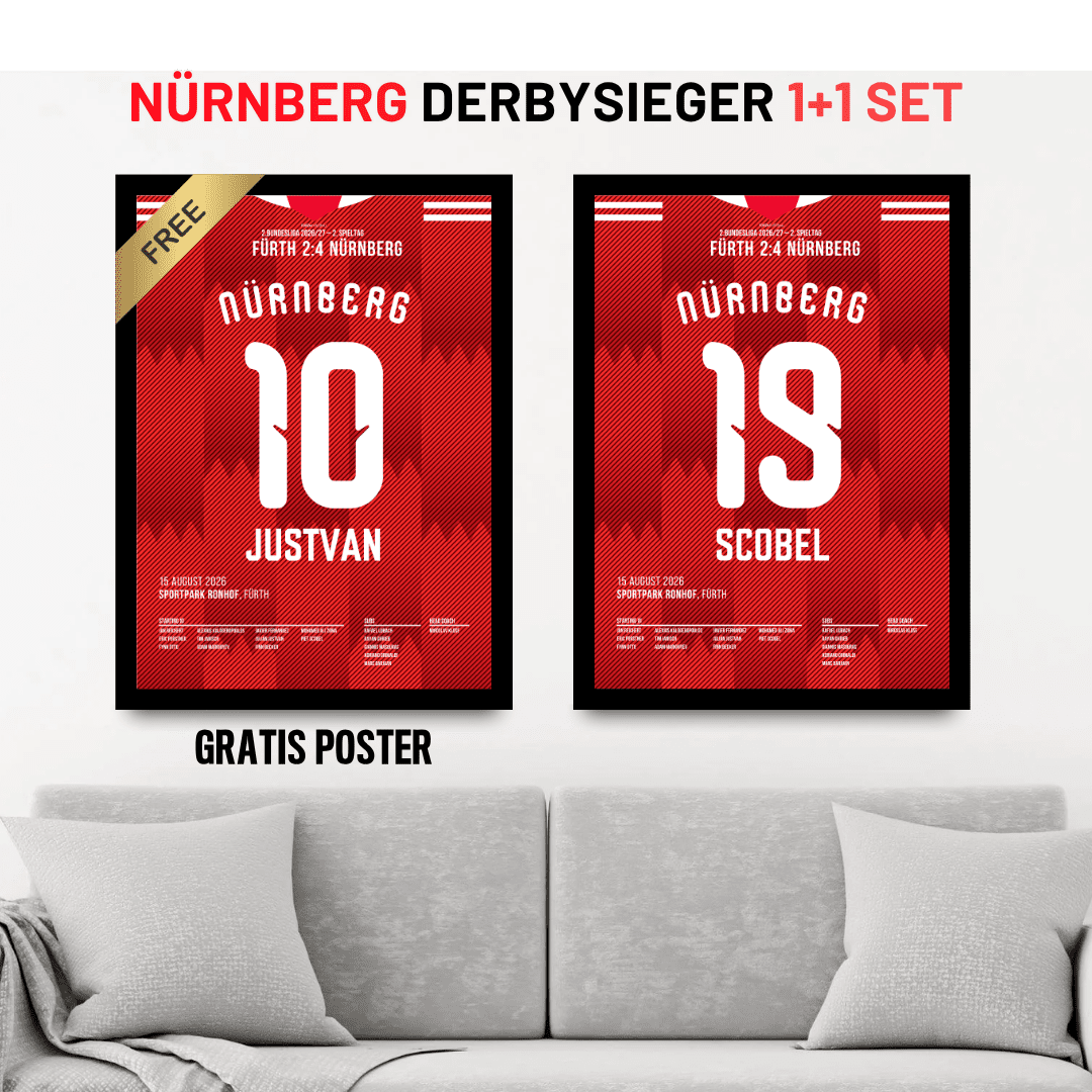 Justvan X Scobel Derbysieger - 1+1 Set