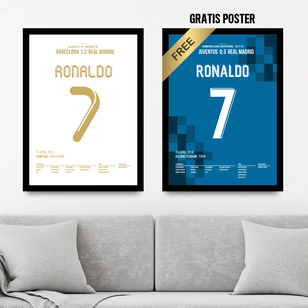 Cristiano Ronaldo - 1+1 Set