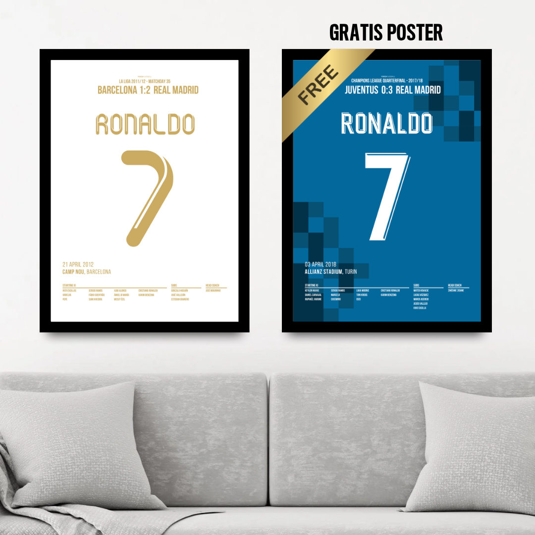 Cristiano Ronaldo - 1+1 Set