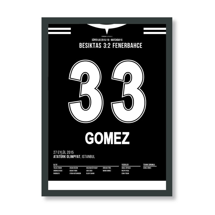 Gomez mit Doppelback gegen Fener in BJKs Meistersaison