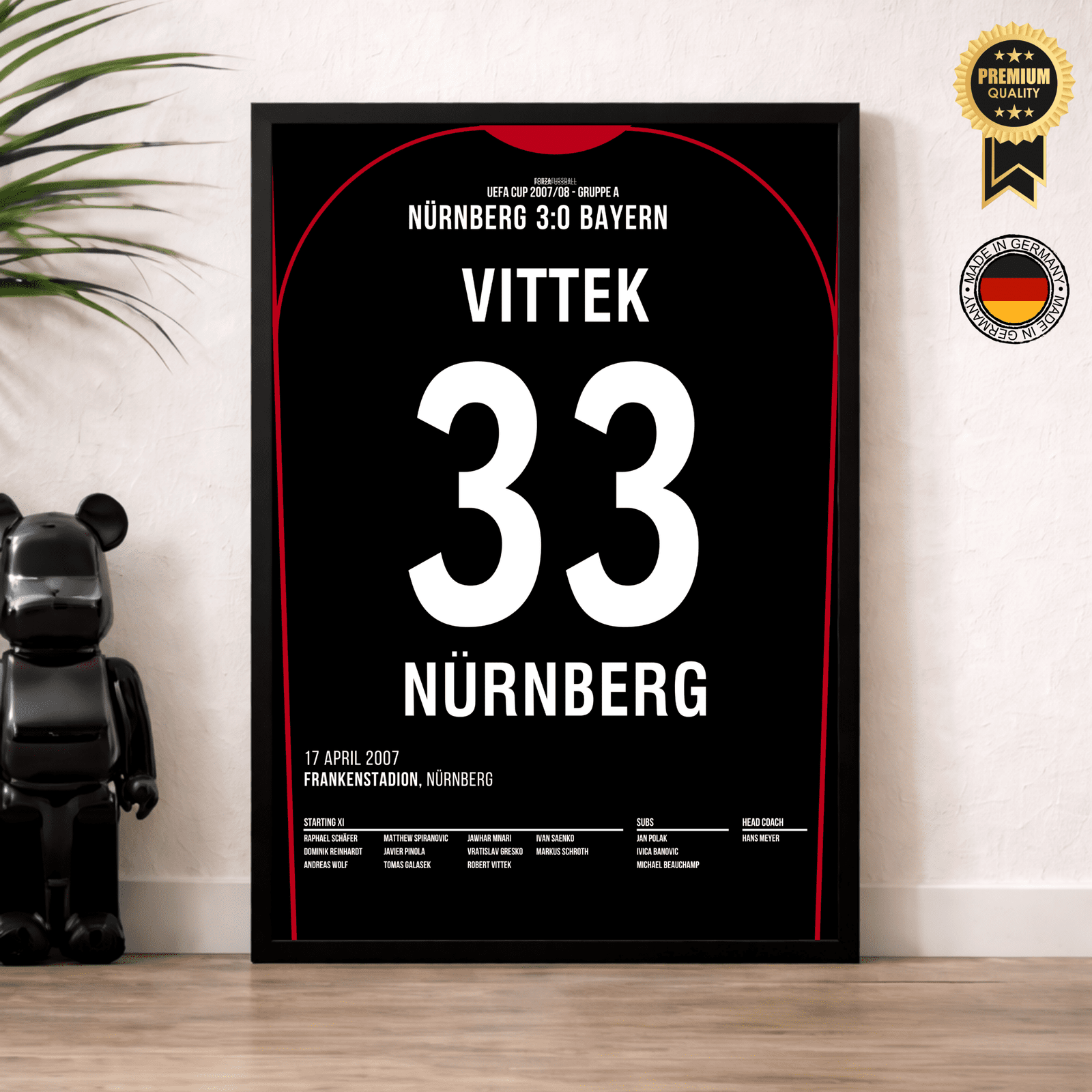 Robert Vittek war dabei! FCN 3 - Bayern 0