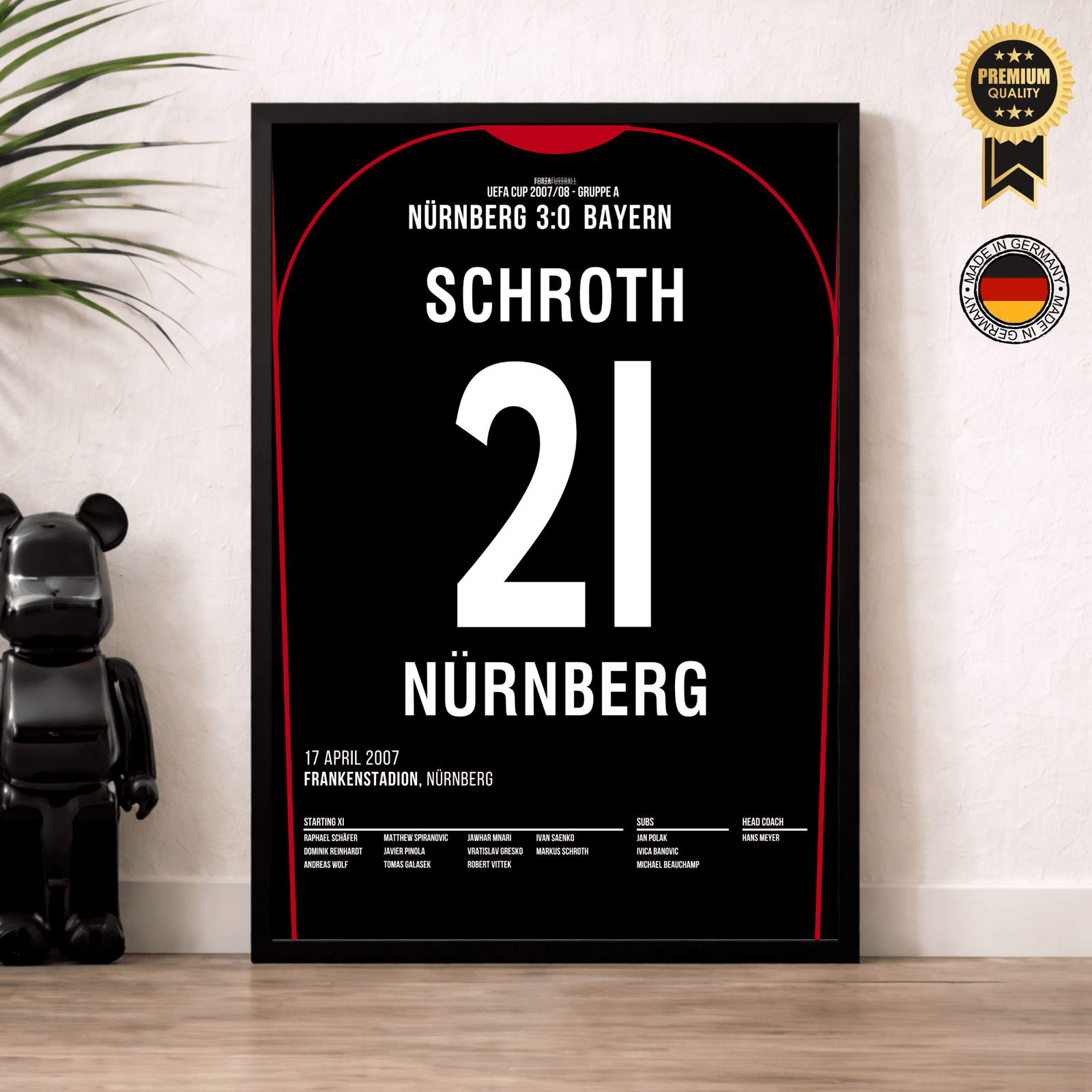 Markus Schroth war dabei! FCN 3 - Bayern 0